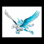 Harry and Hermione on a Hippogriff posters