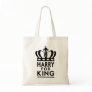 "Harry for King" tote bag