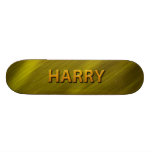 harry gold custom skateboard deck