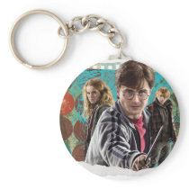 Harry, Hermione, and Ron 1 Keychain