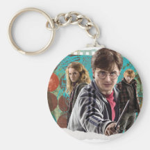 Harry, Hermione, and Ron 1 Keychain