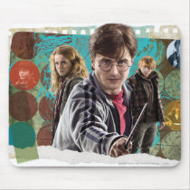 Harry, Hermione, and Ron 1 Mouse Pads