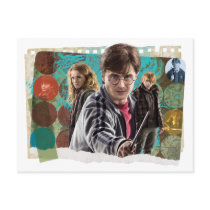 Harry, Hermione, and Ron 1 Post Card