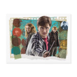 Harry, Hermione, and Ron 1 postcards