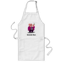 Harry Hog Smokin on a long apron