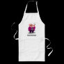 Harry Hog Smokin on a long apron
