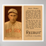 Harry Hooper Red Sox Baseball 1912 posters
