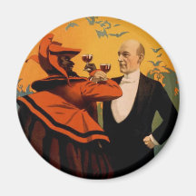Harry Kellar Magician Closeup Magnets