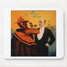 Harry Kellar Magician Closeup Mousepad