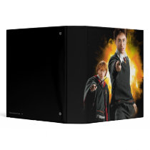 Harry Potter and Ron Weasely 3 Ring Binders
