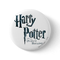 Harry Potter and the Deathly Hallows Logo 1 Button