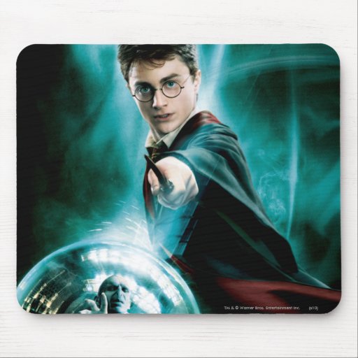 Harry Potter and Voldemort Only One Can Survive Mousepad