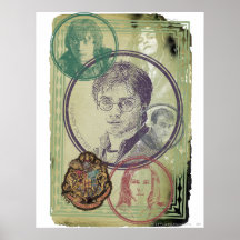 Harry Potter Collage 9 Poster