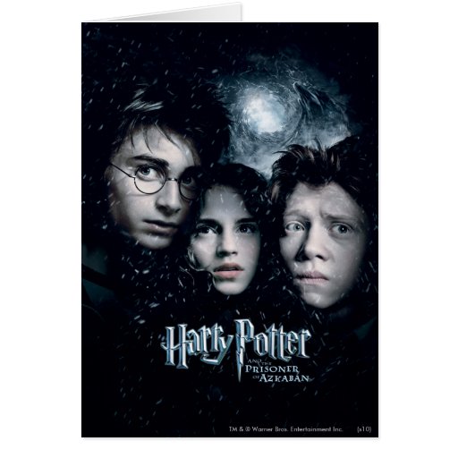 Harry Potter Movie Poster Greeting Card