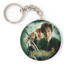 Harry Potter Ron Hermione Dobby Group Shot Key Chain