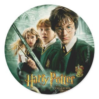 Harry Potter Ron Hermione Dobby Group Shot sticker
