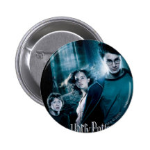 Harry Potter Ron Hermione In Forest Pinback Buttons