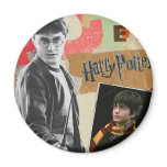 Harry Potter Then and Now magnets