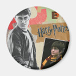 Harry Potter Then and Now Refrigerator Magnet