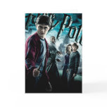 Harry Potter With Dumbledore Ron and Hermione 1 Greeting Cards Harry Potter With Dumbledore Ron and Hermione 1 Greeting Cards