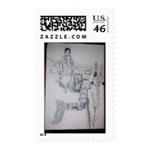 Hart art drawings old and new 093 postage
