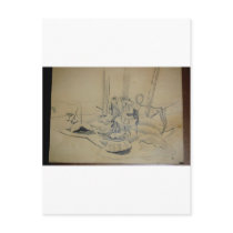 Hart art drawings old and new 143 postcards