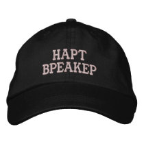 Hart Breaker Greek Hat Embroidered Baseball Caps