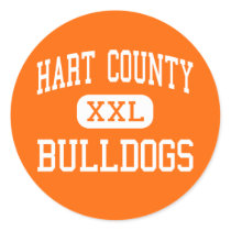 Hart County - Bulldogs - High - Hartwell Georgia stickers by customteamsportswear Hart County - Bulldogs - High - Hartwell Georgia stickers