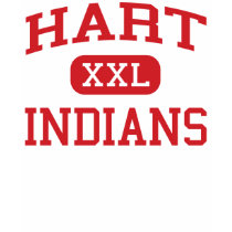 Hart - Indians - High School - Newhall California t-shirts