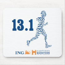 Hartford Half-Marathon: 13.1 Mousepads