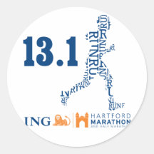 Hartford Half-Marathon: 13.1 Stickers
