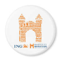 Hartford Half-Marathon: Arch Fridge Magnets