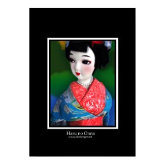 Haru no Onna Poster print