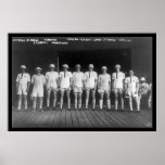 Harvard Varsity Rowing Crew 1915 Posters