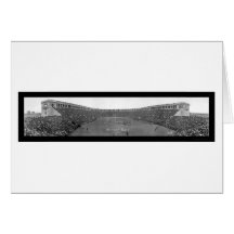 Harvard Yale Football Photo 1911 Card