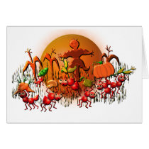 harvest ants greeting cards