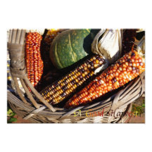 Harvest Basket Picture Print Photo