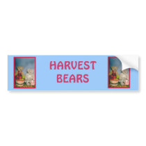 Harvest Bears Bumper Stickers