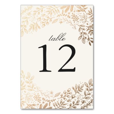 Harvest Flowers Wedding Card