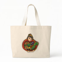 Harvest Girl Canvas Bag by fagleartworksdotcom Harvest Girl Canvas Bag