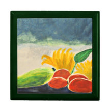 Harvest in Window Keepsake Boxes