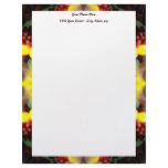 Harvest Kaleidoscope Thanksgiving Custom Letterhead