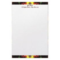 Harvest Kaleidoscope Thanksgiving Stationery Design