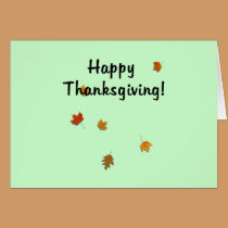 Harvest Leaves cards