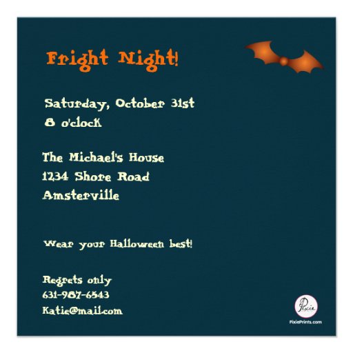 Harvest Moon Invitation