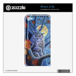 Harvest Moon Owls Decals For iPhone 4