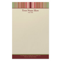 Harvest Moon Red Professional Stationery