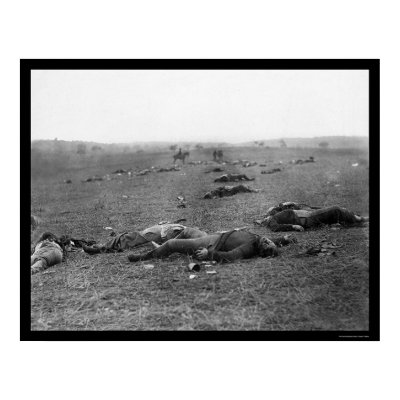 Harvest of Death at Gettysburg, PA 1863 Posters by lc_civilwar