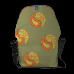 Harvest  Paisley messenger bags