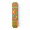 Harvest Plaid & Paisley Board skateboards